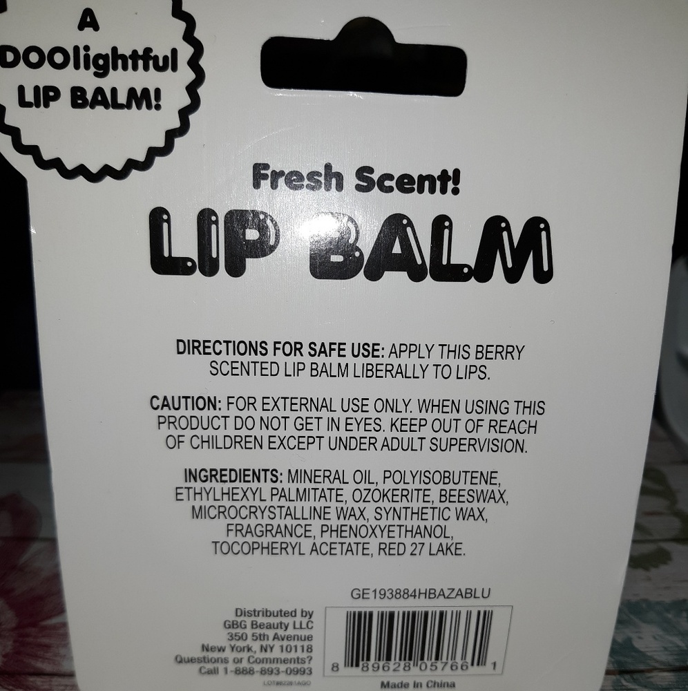 🆕️LAST 1!!💖SALE💖🦄"Unicorn Poop" Lip Balm🦄 - Picture 3 of 3